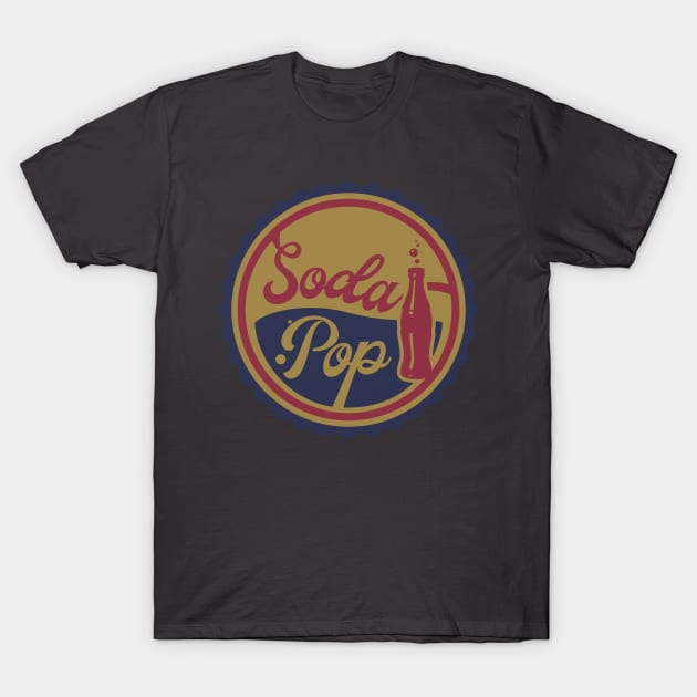 Soda Pop Shirt - Retro Style Distressed Tee, Vintage-Inspired Casual Wear, Unique Gift for Pop Culture Lovers T-Shirt by TeeGeek Boutique